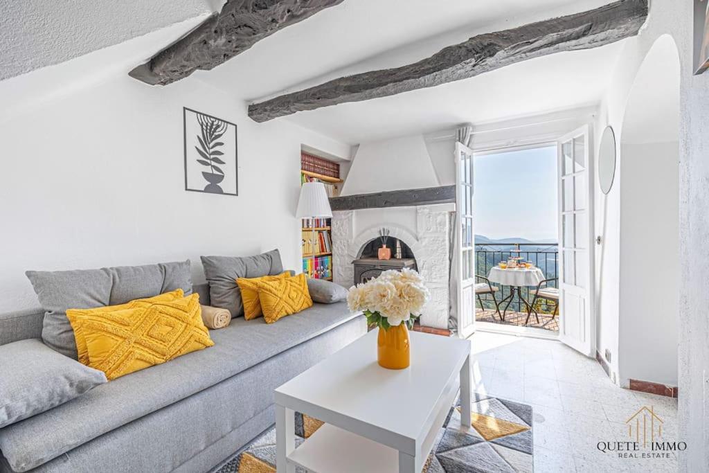 Вілла Havre De Paix Et Vue Exceptionnelle Proche Monaco Peille Екстер'єр фото